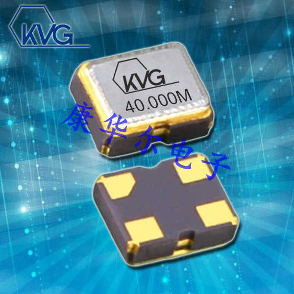 KVG晶振,T-25000晶振,四腳貼片晶振