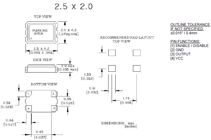 CO2520 2520 OSC